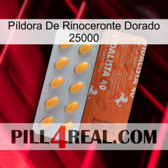 Píldora De Rinoceronte Dorado 25000 43